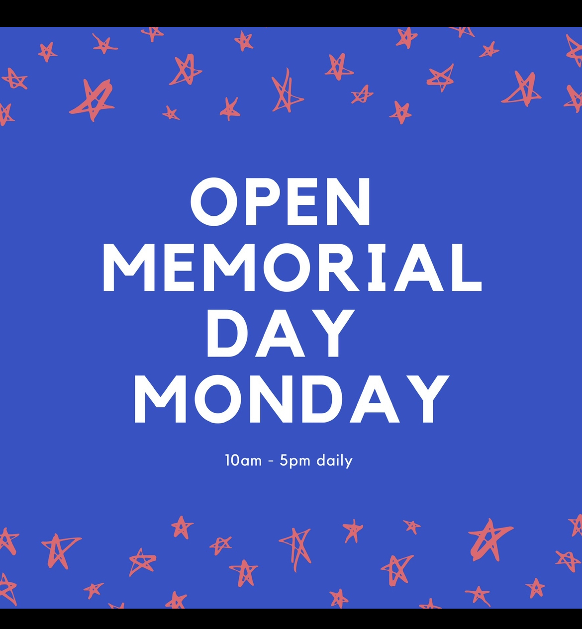 Open Memorial Day Monday! Country Roads Antiques & Garden